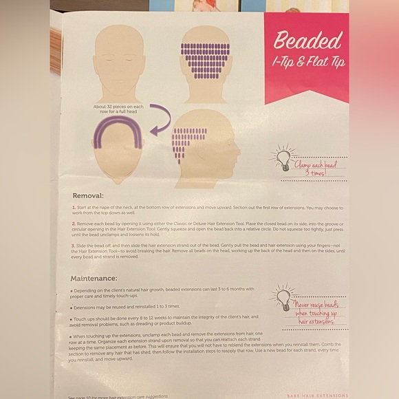 18 INCH I-tip HAIR EXTENSIONS (#27A) - Picture 6 of 6